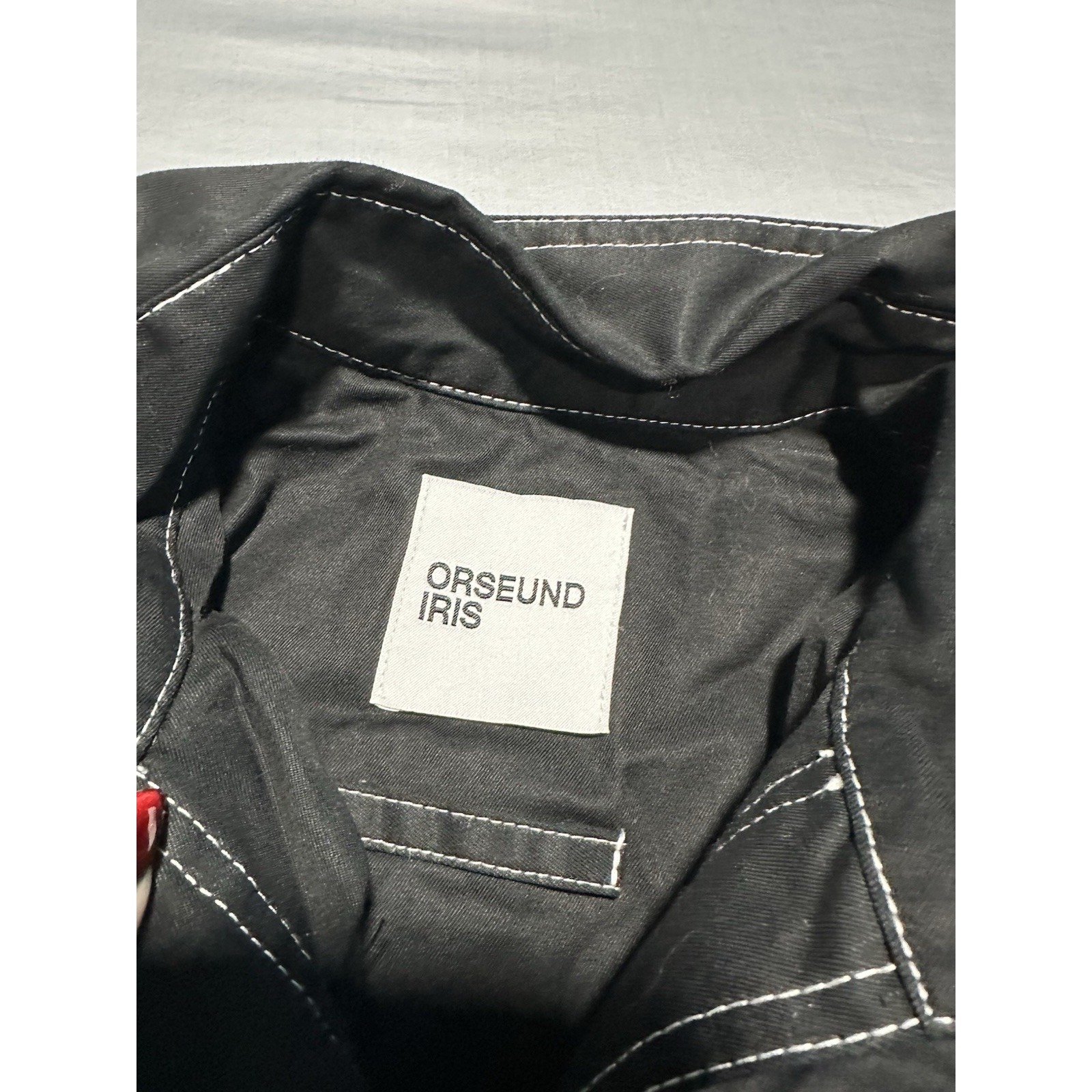 Orseund Iris Black Front Pockets Jumpsuit Xs — image 5 of 8